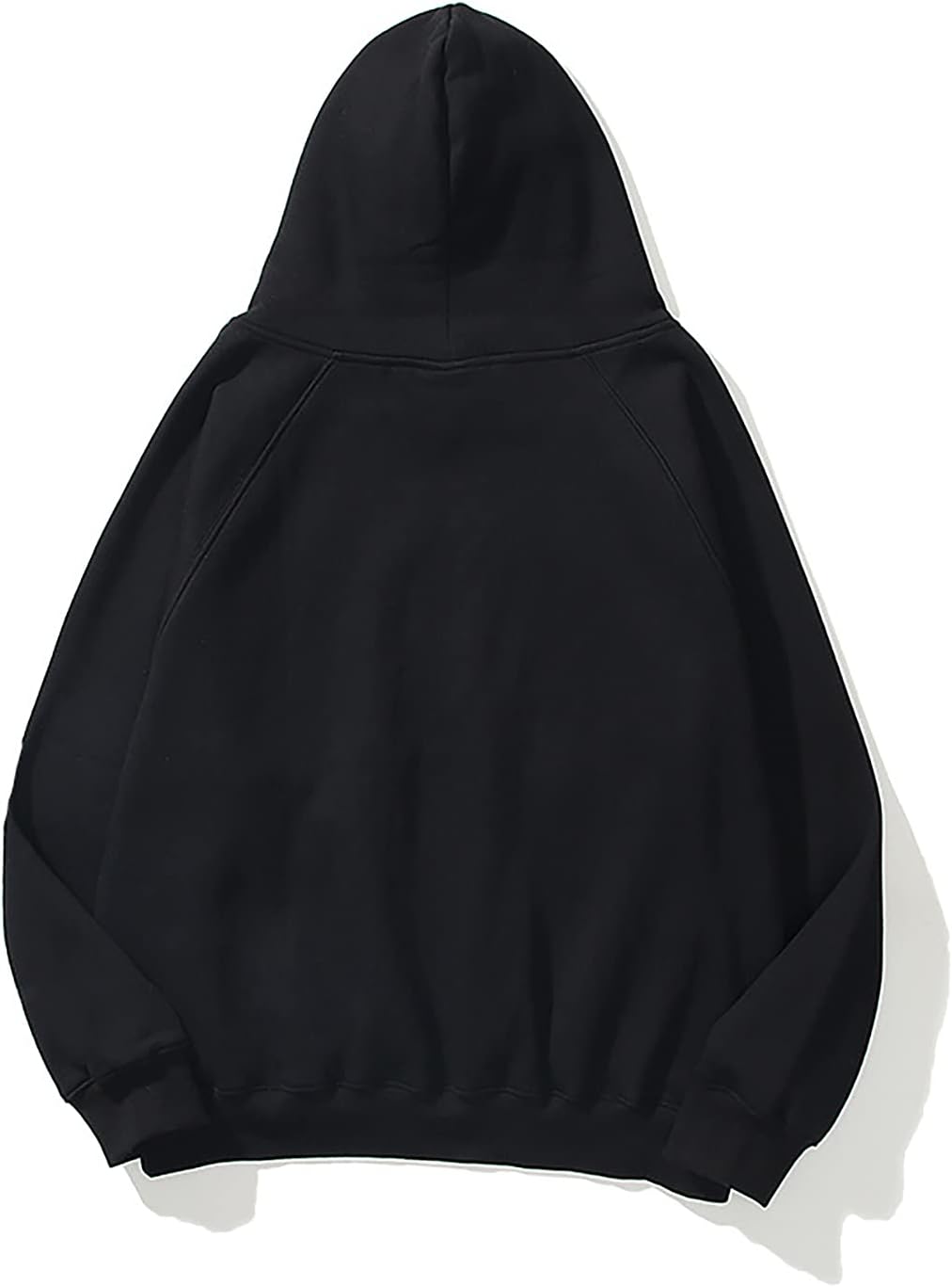 Women Loose Fleece Hoodie Kangaroo Pocket Pullover - Image 2