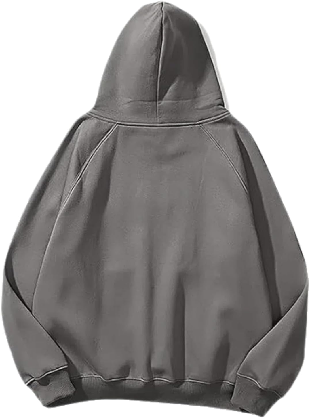 Unisex Fleece Pullover Hoodie Casual Athletic Drawstring Hood - Image 2