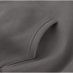 Unisex Fleece Pullover Hoodie Casual Athletic Drawstring Hood - Image 3