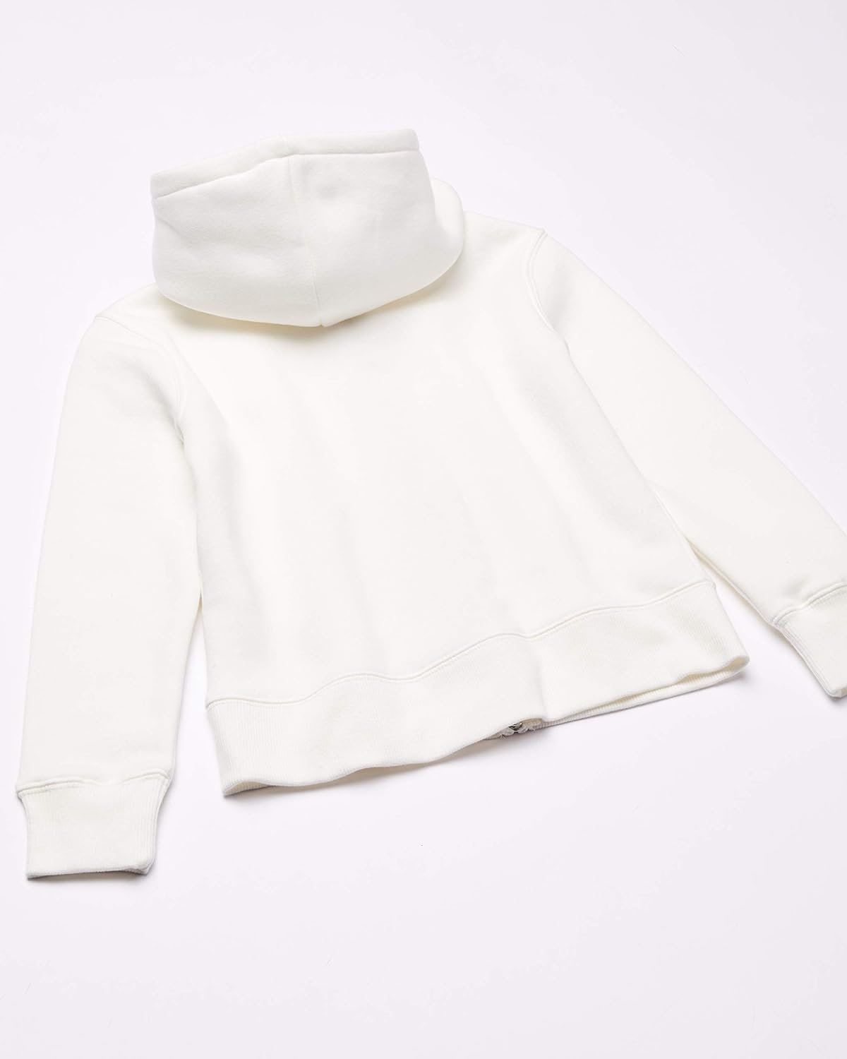 Girls Toddler Fleece Full Zip Hoodie Lined Hood - Image 4
