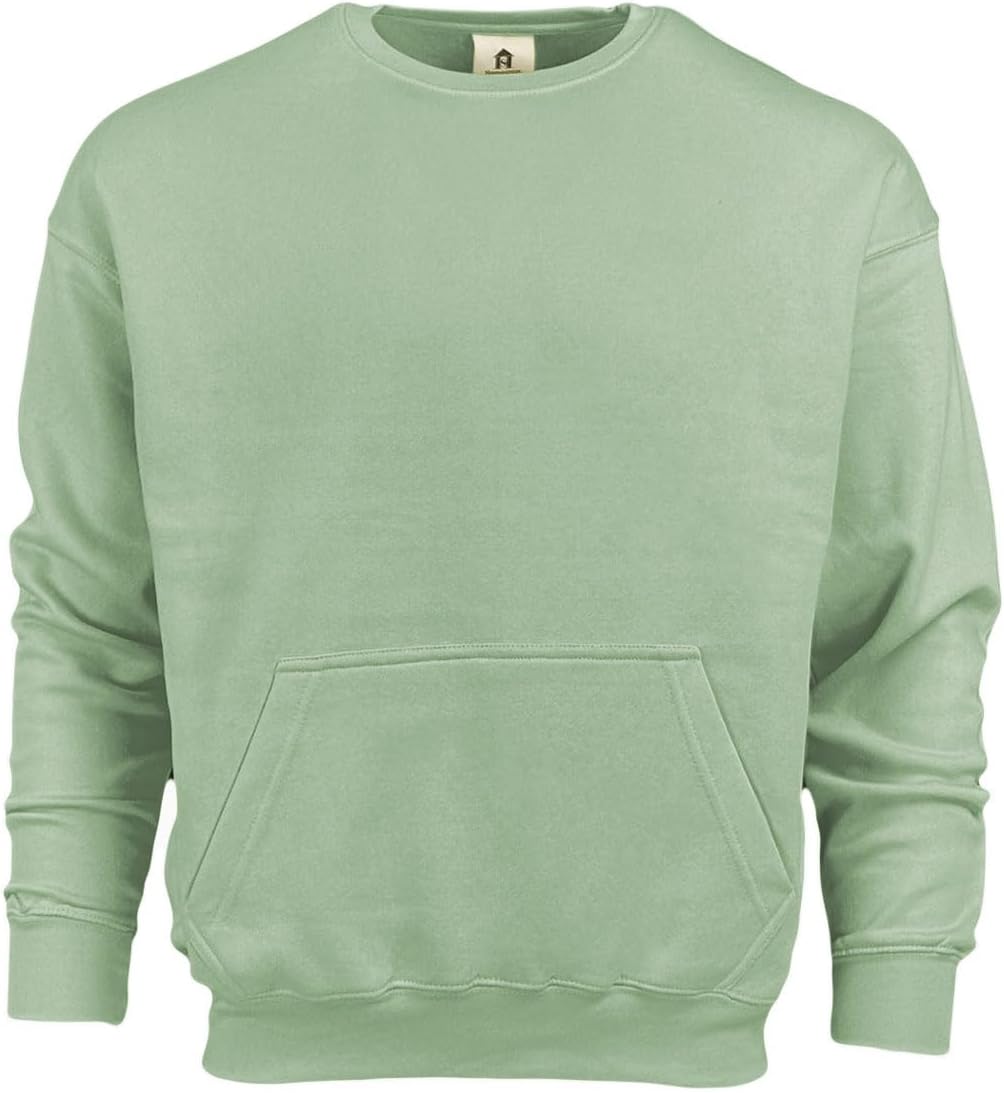 Unisex Ultra Soft Ringspun Fleece Crewneck Sweatshirt - Image 1