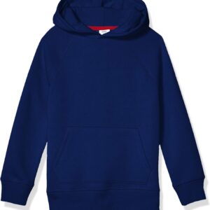 Boys Toddler Brushed Fleece Pullover Hoodie Lined Hood