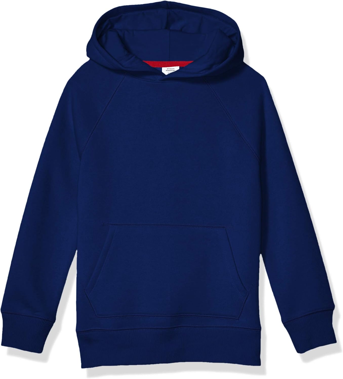 Boys Toddler Brushed Fleece Pullover Hoodie Lined Hood - Image 1