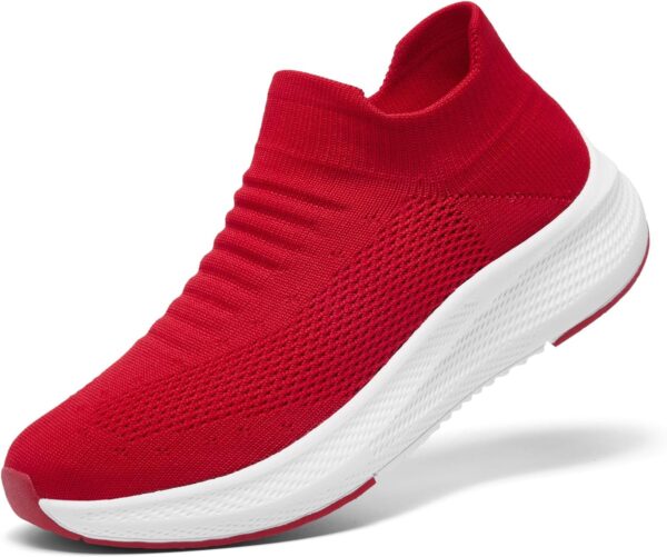 Women's Breathable Slip-On Knit Walking Shoes
