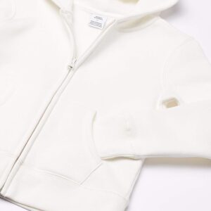 Girls Toddler Fleece Full Zip Hoodie Lined Hood - Image 2