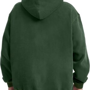 Men Acid Wash Super Soft Oversized Pullover Hoodie - Image 2