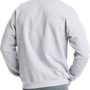 Men Fleece Crewneck Pullover Sweatshirt Soft Classic Fit - Image 4