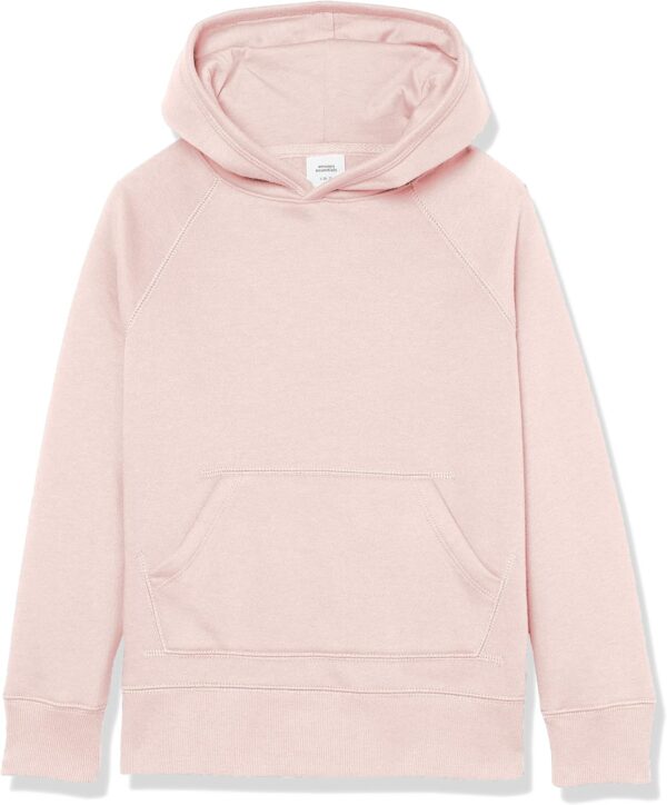 Girls Toddler Pullover Hoodie Soft Brushed Fleece Lined
