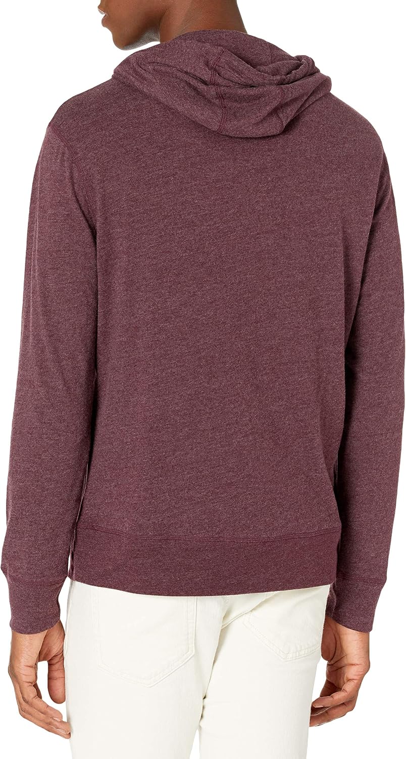 Men Lightweight Jersey Pullover Hoodie Soft Regular Fit - Image 2